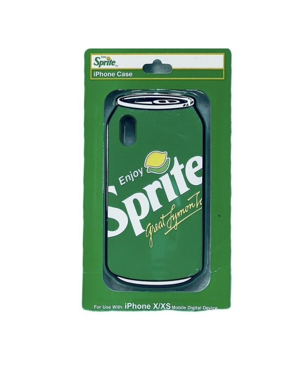 Sprite iPhone X/XS Case Green Lemon-Lime Design
